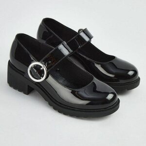 Black school shoes