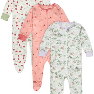 Gerber 3 pack sleepsuit