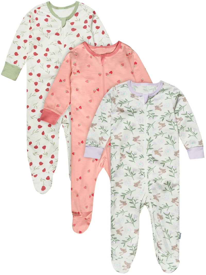 Gerber 3 pack sleepsuit