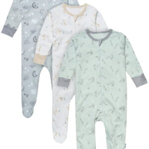 Gerber 3 pack sleepsuit