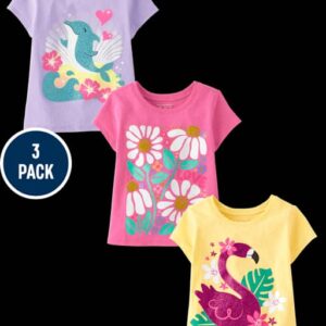 The Childrens place pk of 3 Tee Shirt