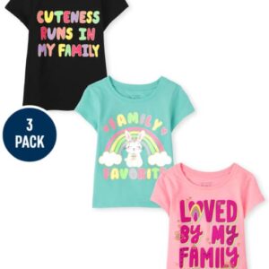 The Childrens place pk of 3 Tee Shirt