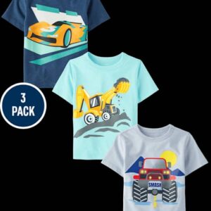The Childrens place pk of 3 Tee Shirt
