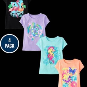 The Childrens place pk of 4 Tee Shirt