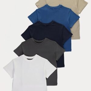 George pack of 5 tees