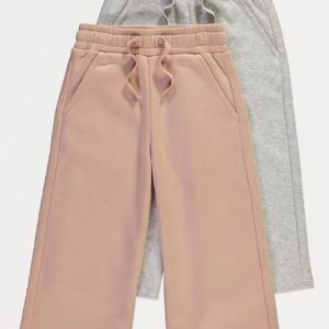 George girl's pack of 2 joggers